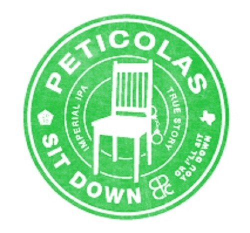 Peticolas "Sit Down or I'll sit you down" Imperial IPA- 4 Pack Tall Cans