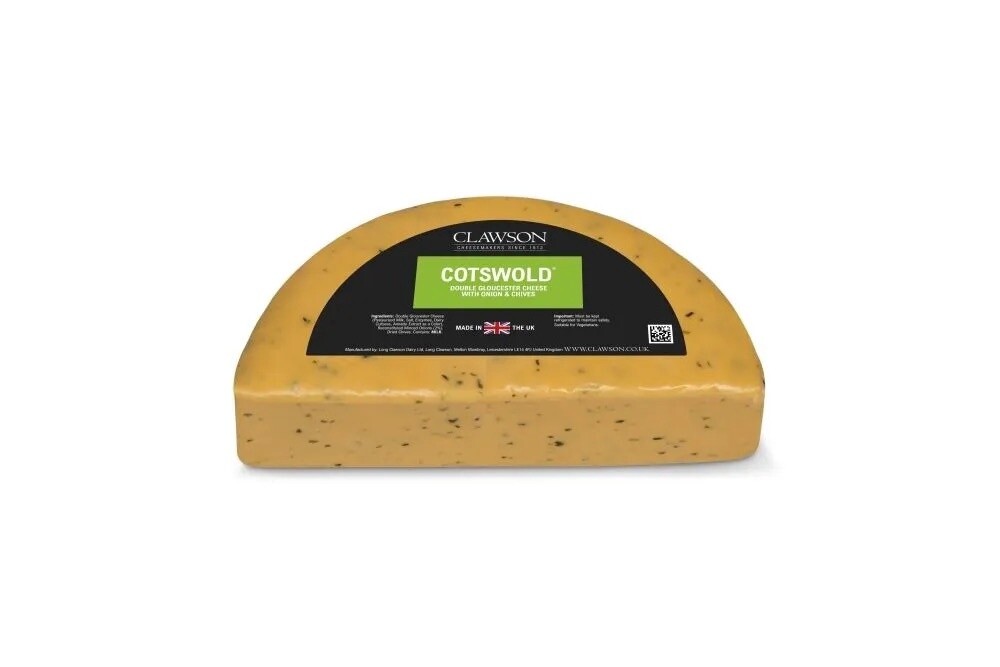 Cotswold, Double Gloucester with Chives