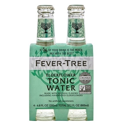 Fever Tree Elderflower Tonic 4 pack