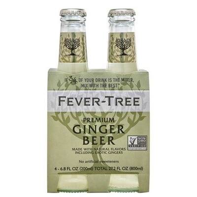 Fever Tree Ginger Beer 4 pack