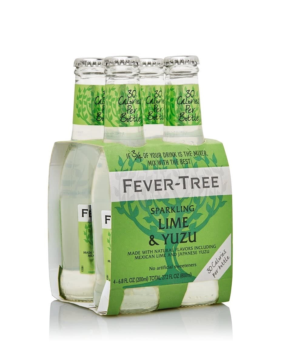 Fever Tree Lime Yuzu 4 pack