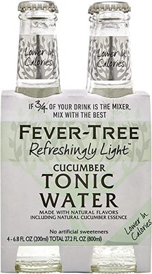 Fever Tree Cucumber Tonic Water 4-pack