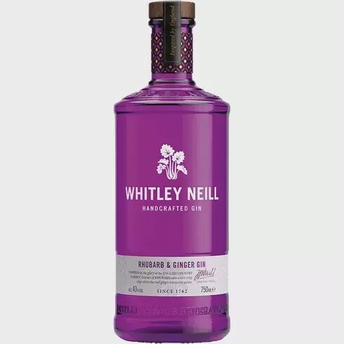 Whitley Neill Rhubarb & Ginger Gin, London