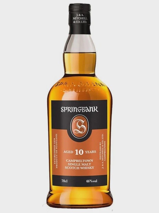 SpringBank Single Malt Scotch 10yr Campbeltown