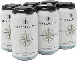 Manhattan Project Necessary Evil- 6 Pack Cans