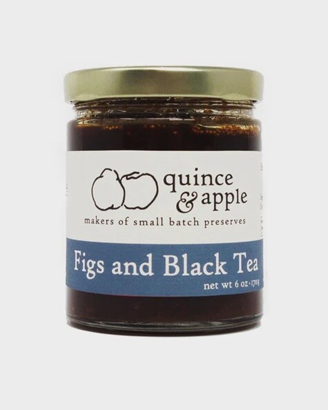 Quince & Apple Fig and Black Tea Preserves- 6oz