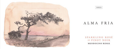 2022 Alma Fria Sparkling Rose of Pinot Noir, Mendocino, California