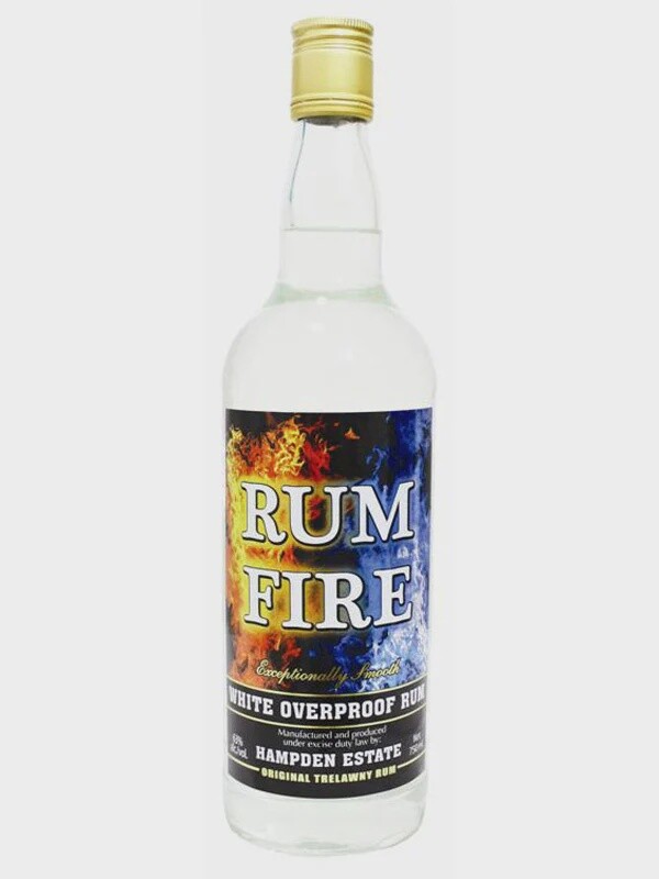 Rum Fire Jamaican Rum Overproof