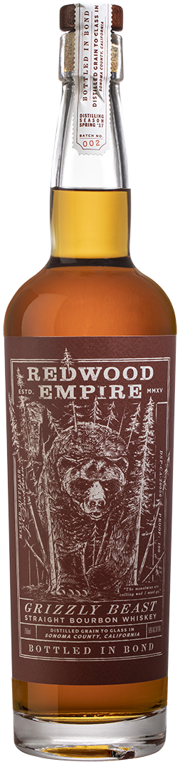 Redwood Empire Grizzly Beast Bottled In Bond Straight Bourbon