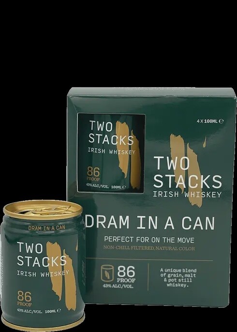 Two Stacks Dram in Can 4pk.