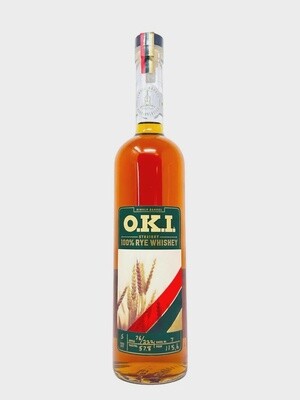 OKI Single Barrel Straight Rye Whiskey