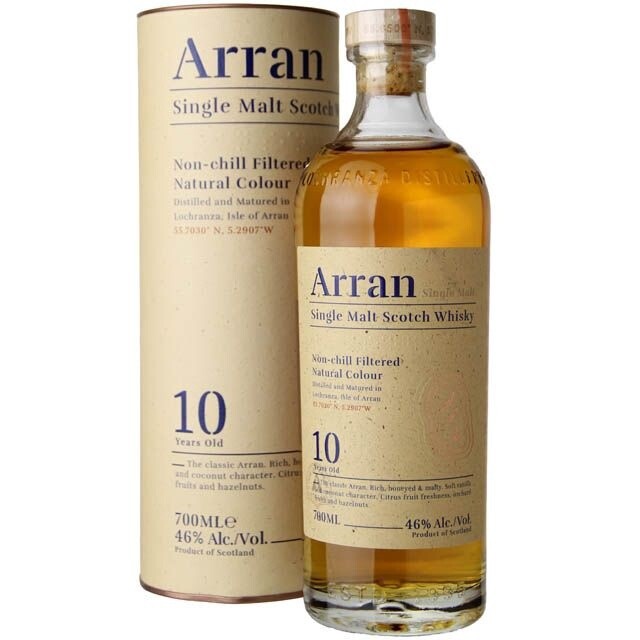 Arran Single Malt Scotch Whisky 10 yr