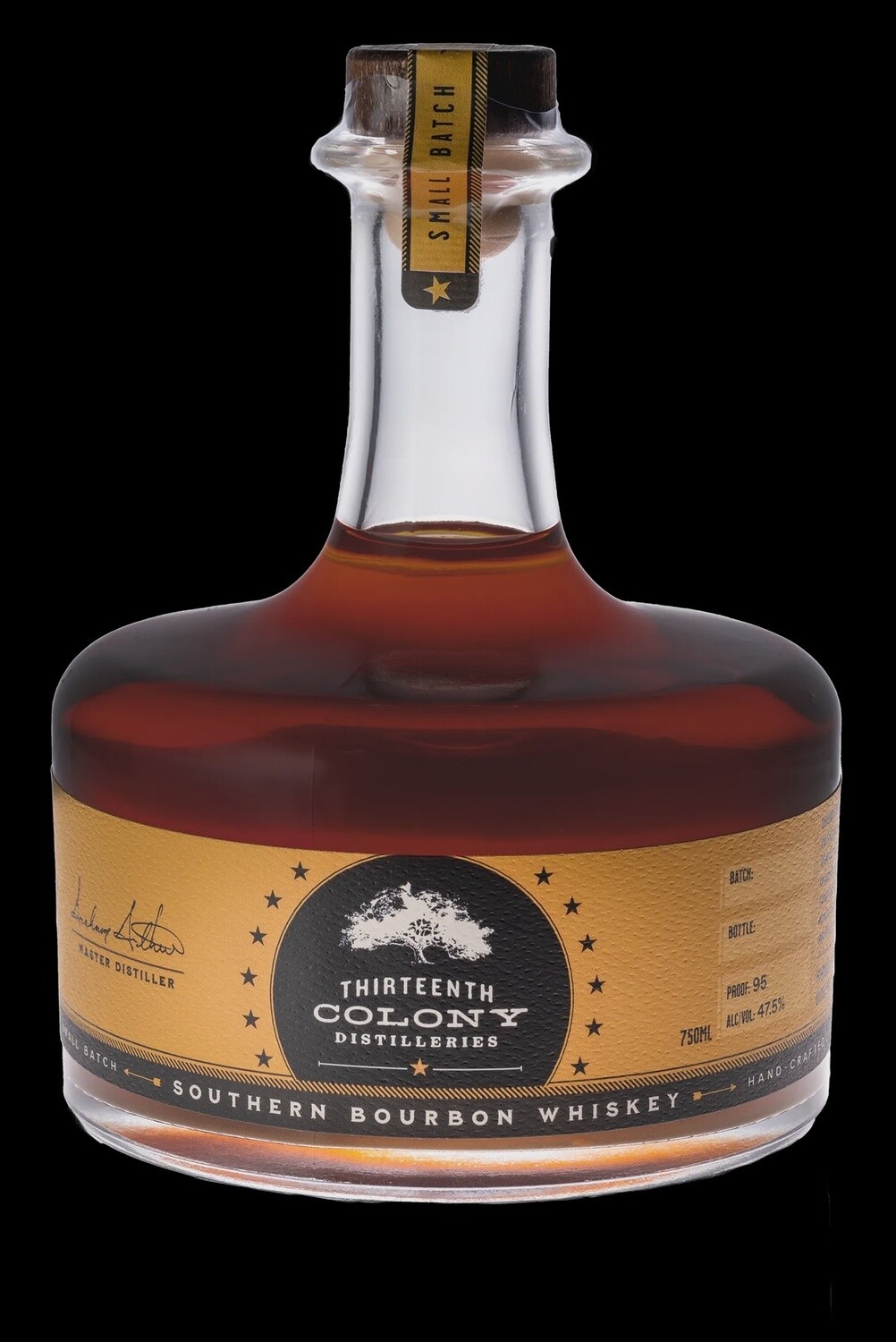 Thirteenth Colony Southern Bourbon Whiskey, Georgia