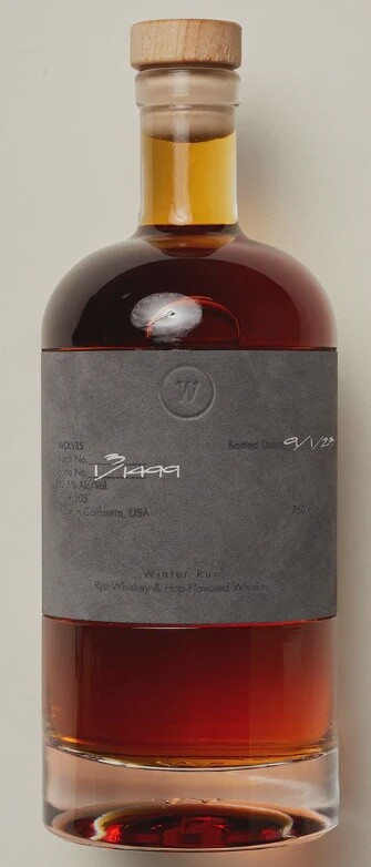 Wolves Winter Run Batch 3 Rye Whiskey &amp; Hop Flavored Whiskey