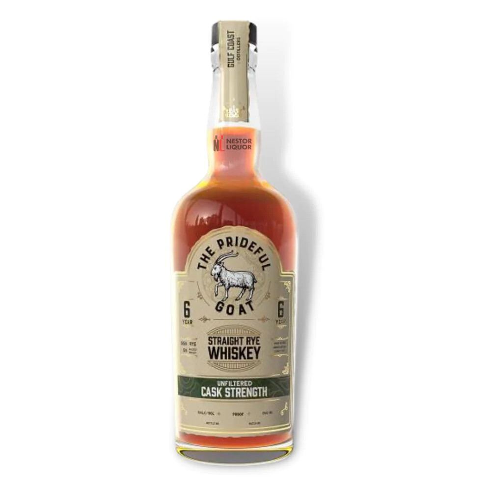 The Prideful Goat Cask Strength Rye 750ml