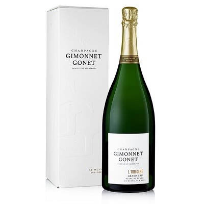 Champagne Gimonnet Gonet, L'Origine Grand Cru , Blanc de Blancs NV