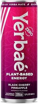 Yerbae Plant- Based Energy Drink Black Cherry Pineapple 12oz