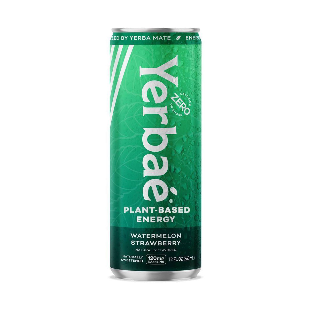 Yerbae Plant-Based Energy Drink Watermelon Strawberry 12oz