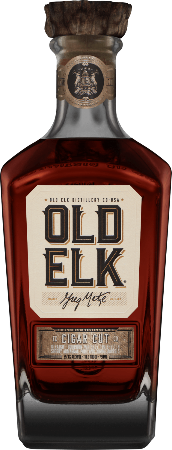 Old Elk Cigar Cut Straight Bourbon Finished in Sherry, Armagnac, Cognac and Rum Barrels