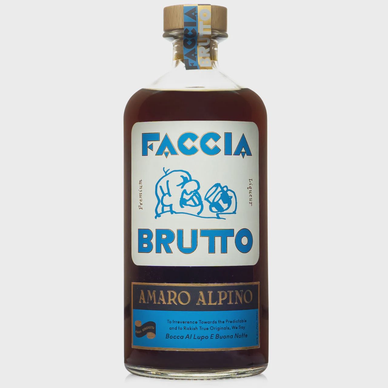 Faccia Brutto Amaro Alpino, Brooklyn 750ml