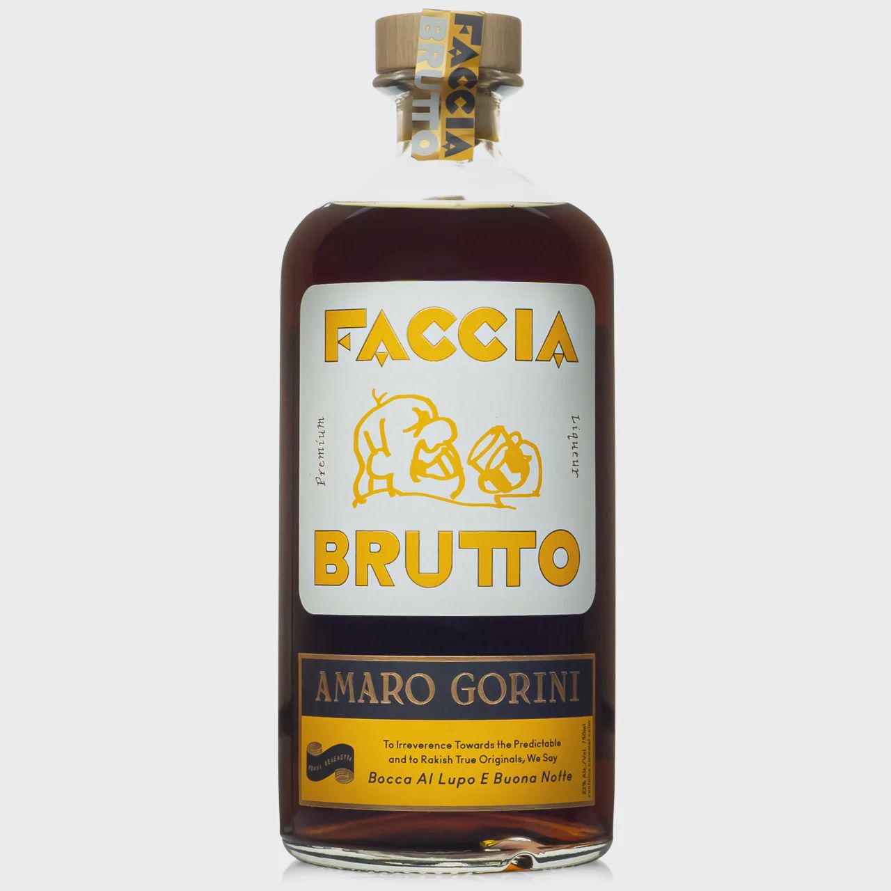 Faccia Brutto Amaro Gorini, Brooklyn 750ml