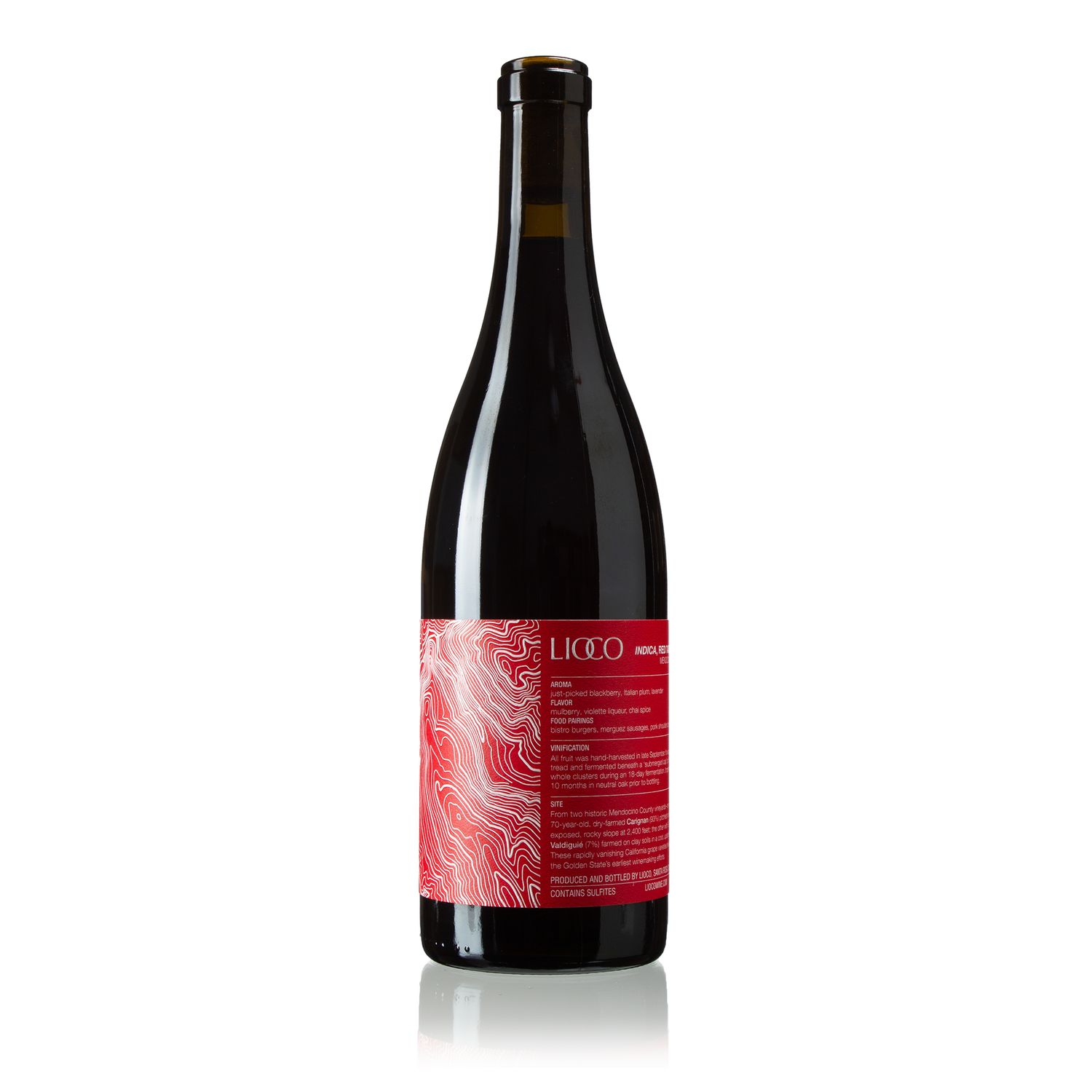 2022 Lioco “Indica” Red Table Wine, Mendocino County, California