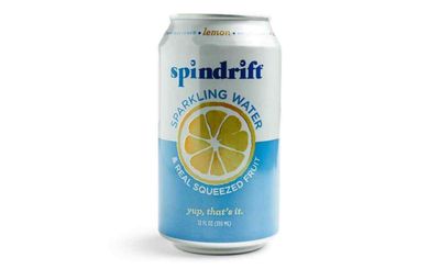 Spindrift Sparkling Water Lemon single can