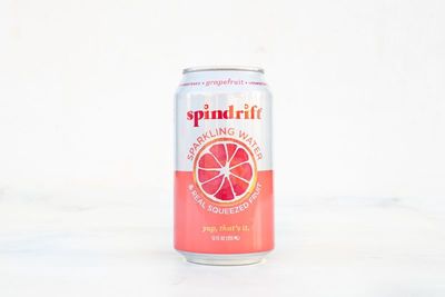 Spindrift Sparkling Water Grapefruit single can
