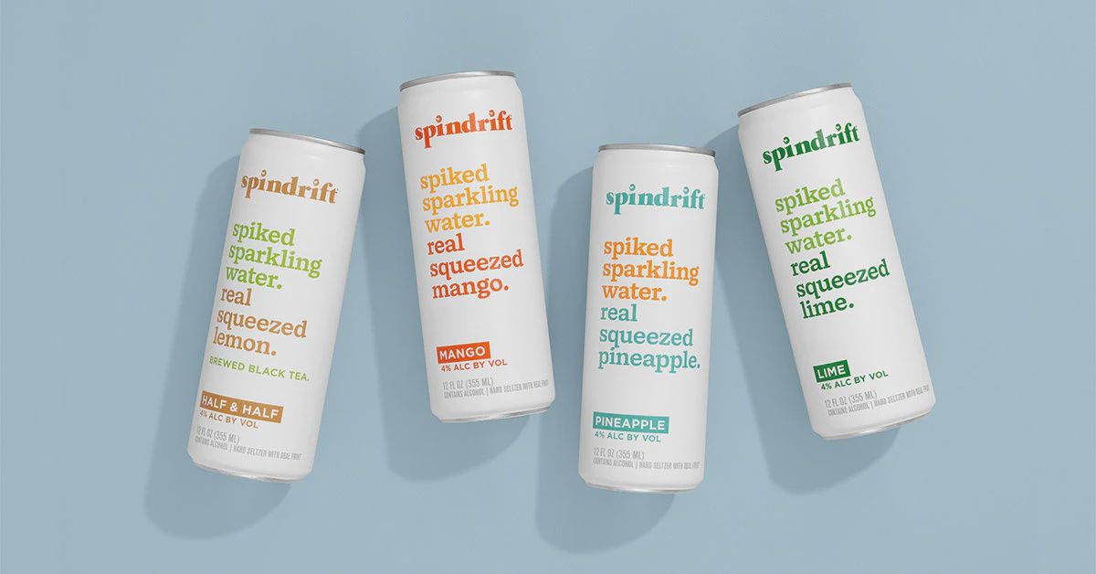 Spiked Spindrift Single Can 355ml