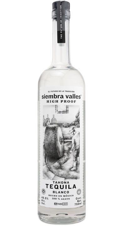 Siembra  Valles Tequila Blanco High Proof Tahona