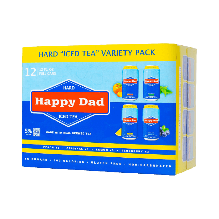 Happy Dad Iced Tea Half &amp; Half 12oz 12pk