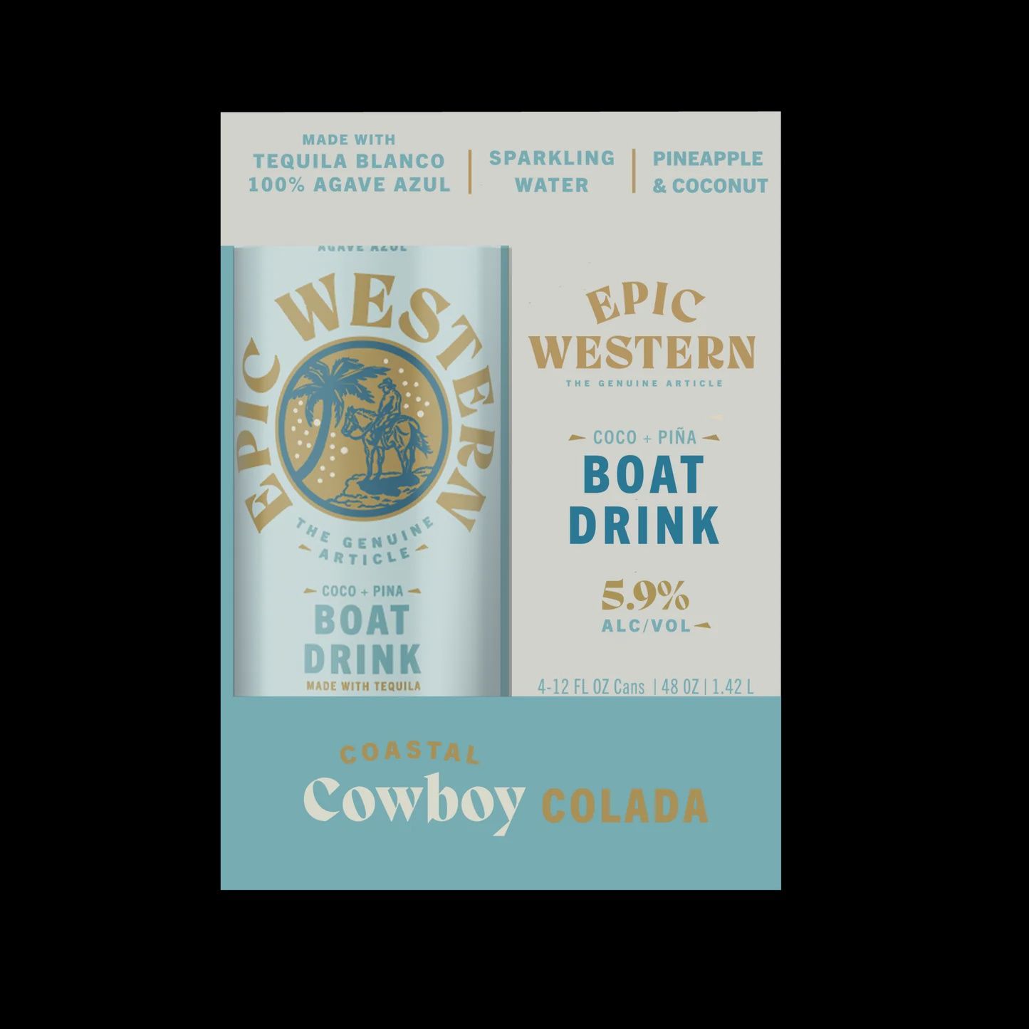 Epic Western Boat Drink 4PK