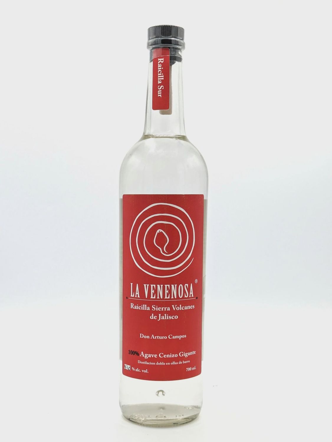 La Venenosa Raicilla Sierra Volcanes De Jalisco (Red Label) Don Arturo Campos