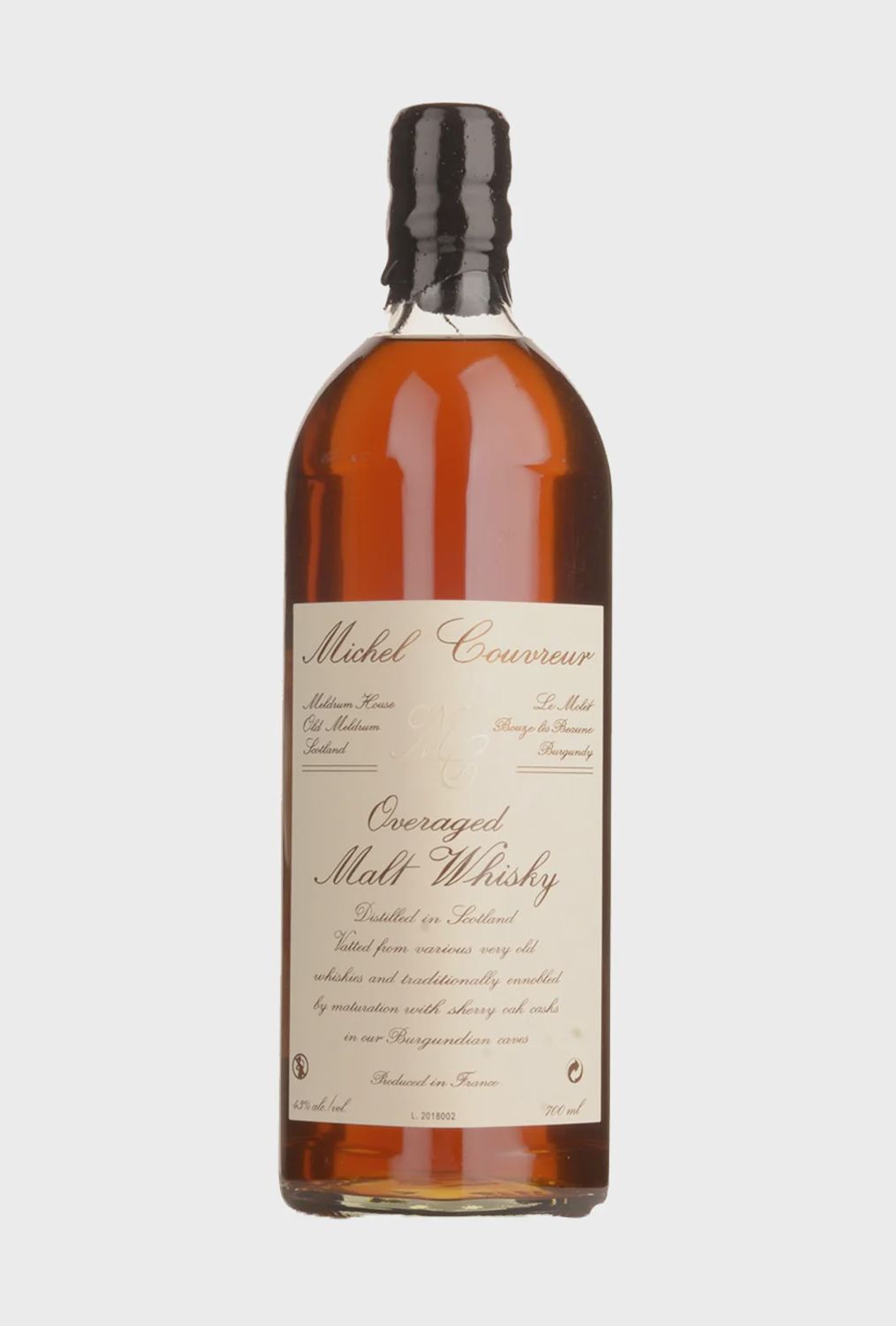 Michel Couvreur Overaged Malt Whisky