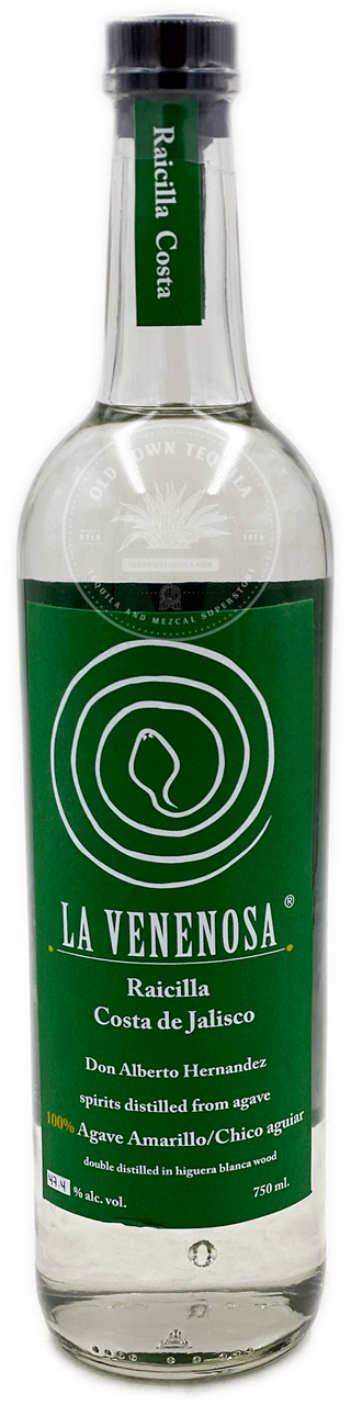 La Venenosa Raicilla Costa de Jalisco (Green Label) 750ml