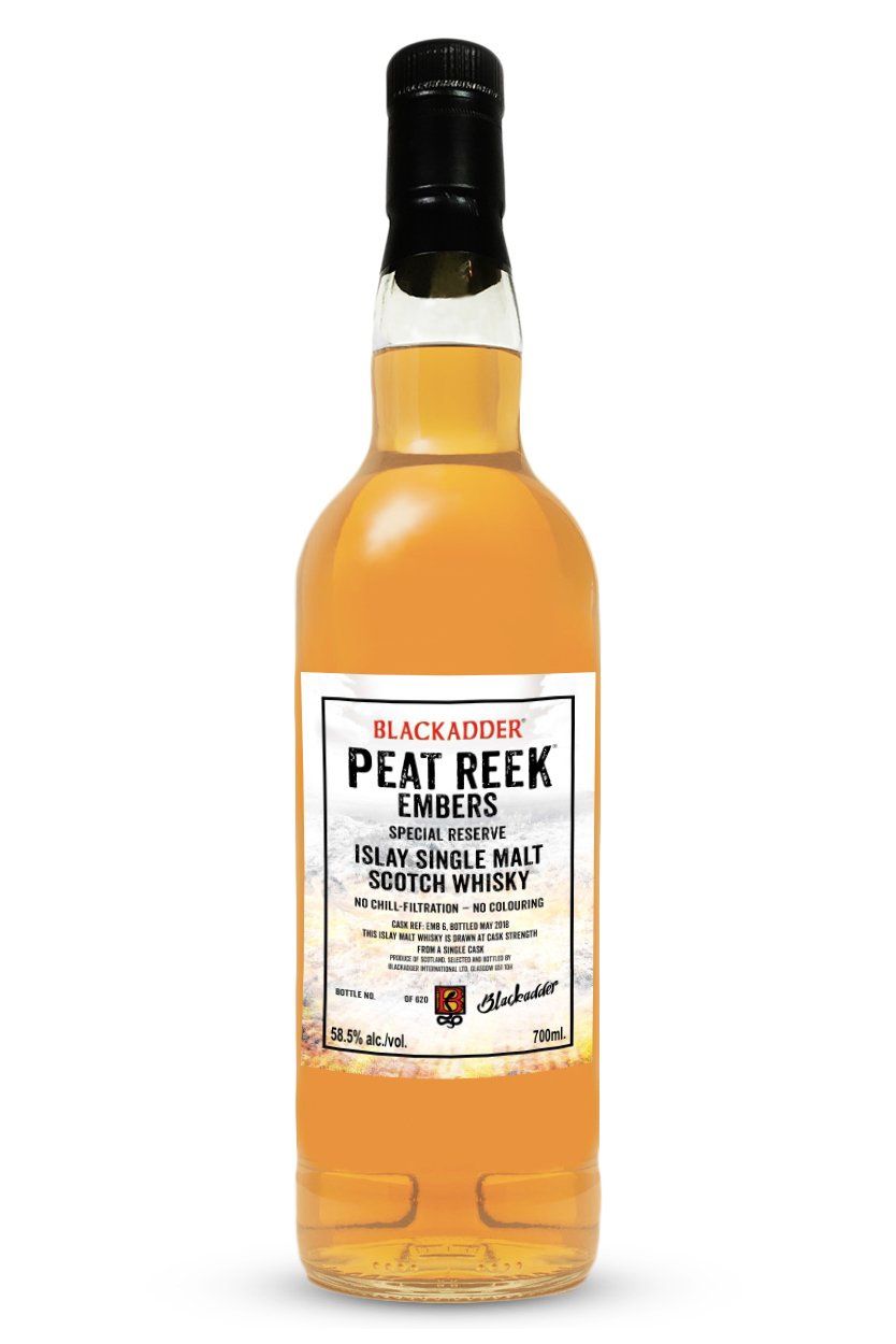 Blackadder Peat Reek Embers Islay Single Malt Guyana Rum Cask 8yr 700ml