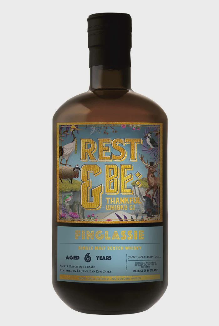 Rest and Be Thankful Finglassie 2017 6yr Single Malt Whiskey