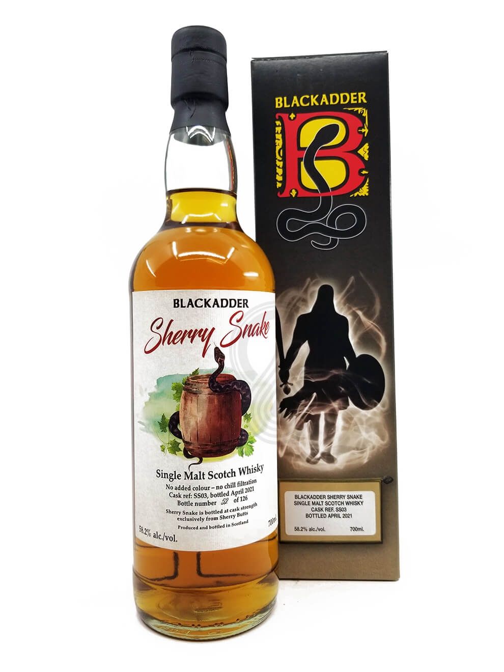 Blackadder Sherry Snake 04 Single Malt Whiskey Full aged Sherry