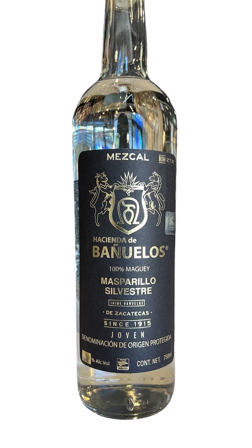 Hacienda de Banuelos Masparillo Silvestre Mezcal 750ml