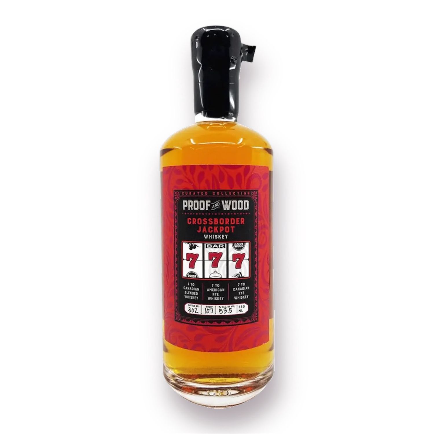 Proof &amp; Wood Crossborder Jackpot Whiskey 750ml