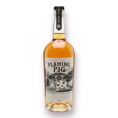 Flaming Pig Small Batch Irish Whiskey “Black Cask” 750ml