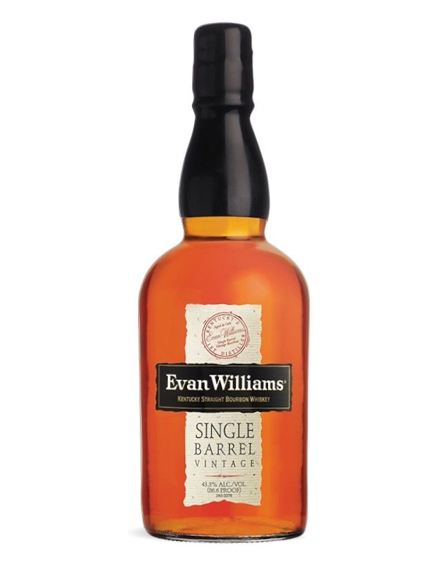 Evan William Single Barrel Vintage Kentucky Straight Bourbon Whiskey
