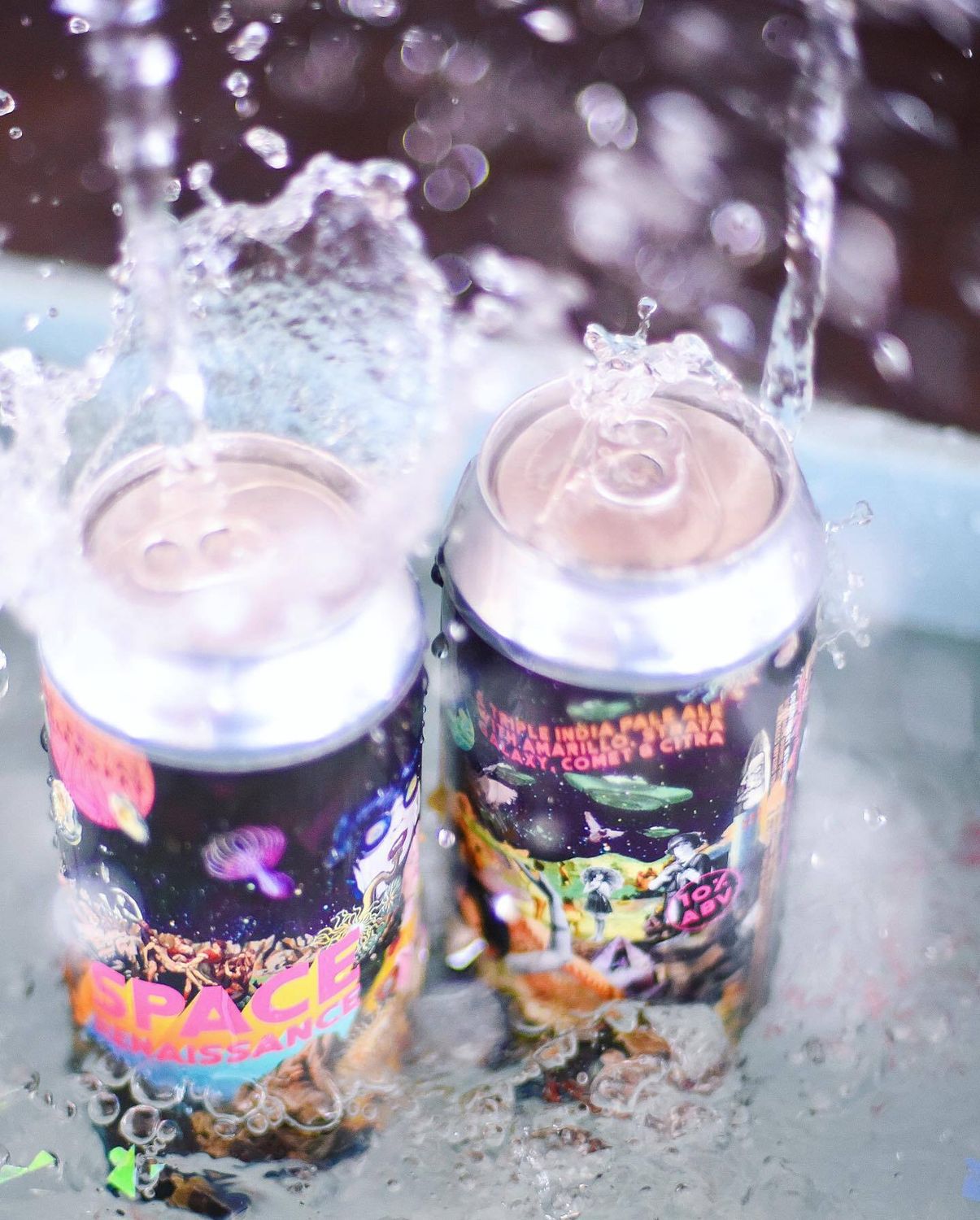 Celestial Beerworks Space Renaissance Triple IPA 4pk 16oz