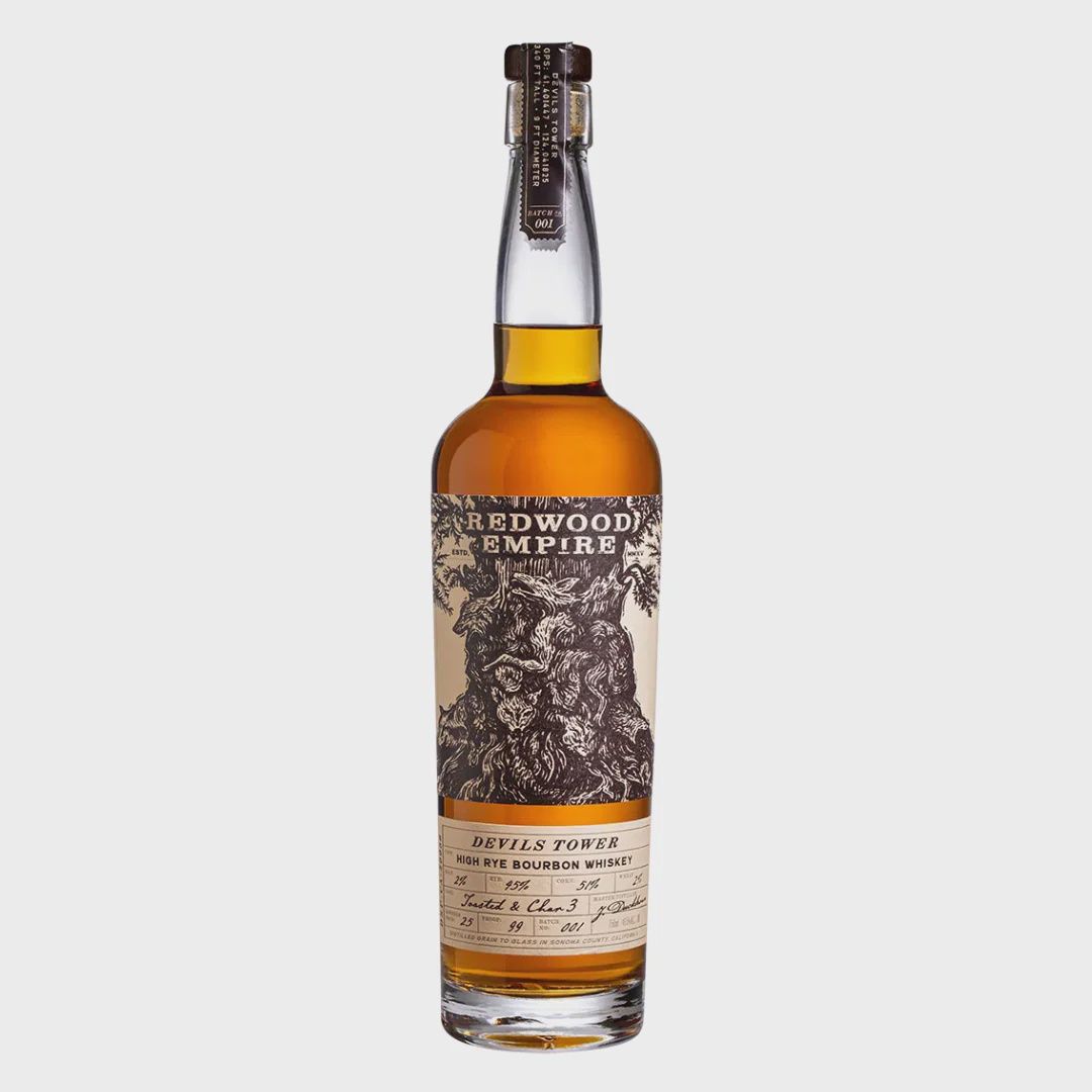 Redwood Empire High Rye Bourbon “Devils Tower” Proof 99