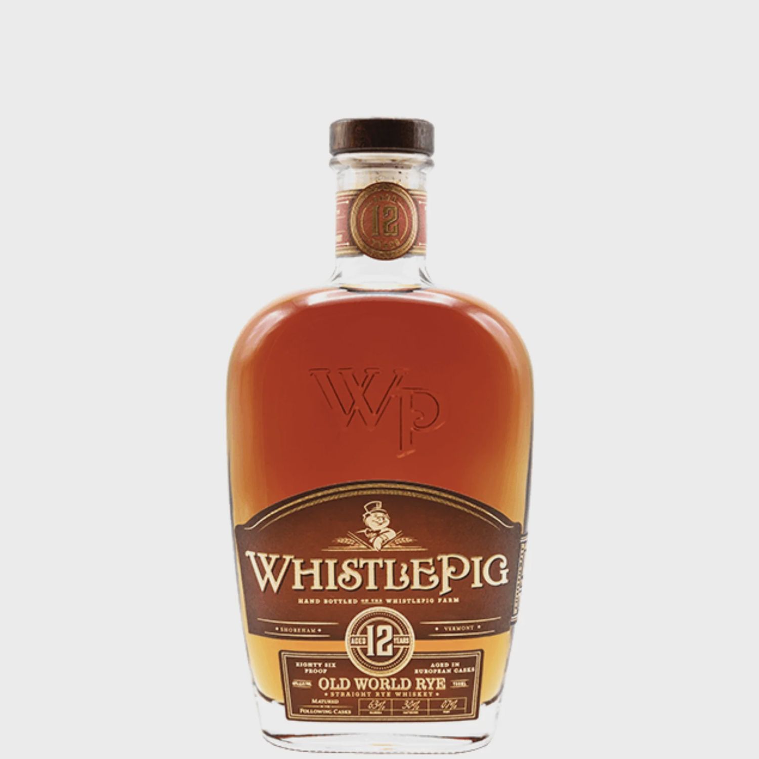 WhistlePig Old World Rye Aged 12 Years 750ml