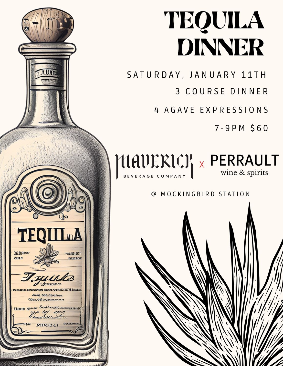 Private Tequila Dinner by James Long (Invite Only)