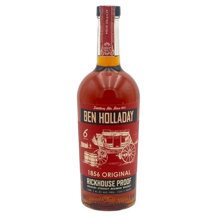 Ben Holladay Straight Bourbon Whiskey Rickhouse Proof 6yr, Missouri 750ml
