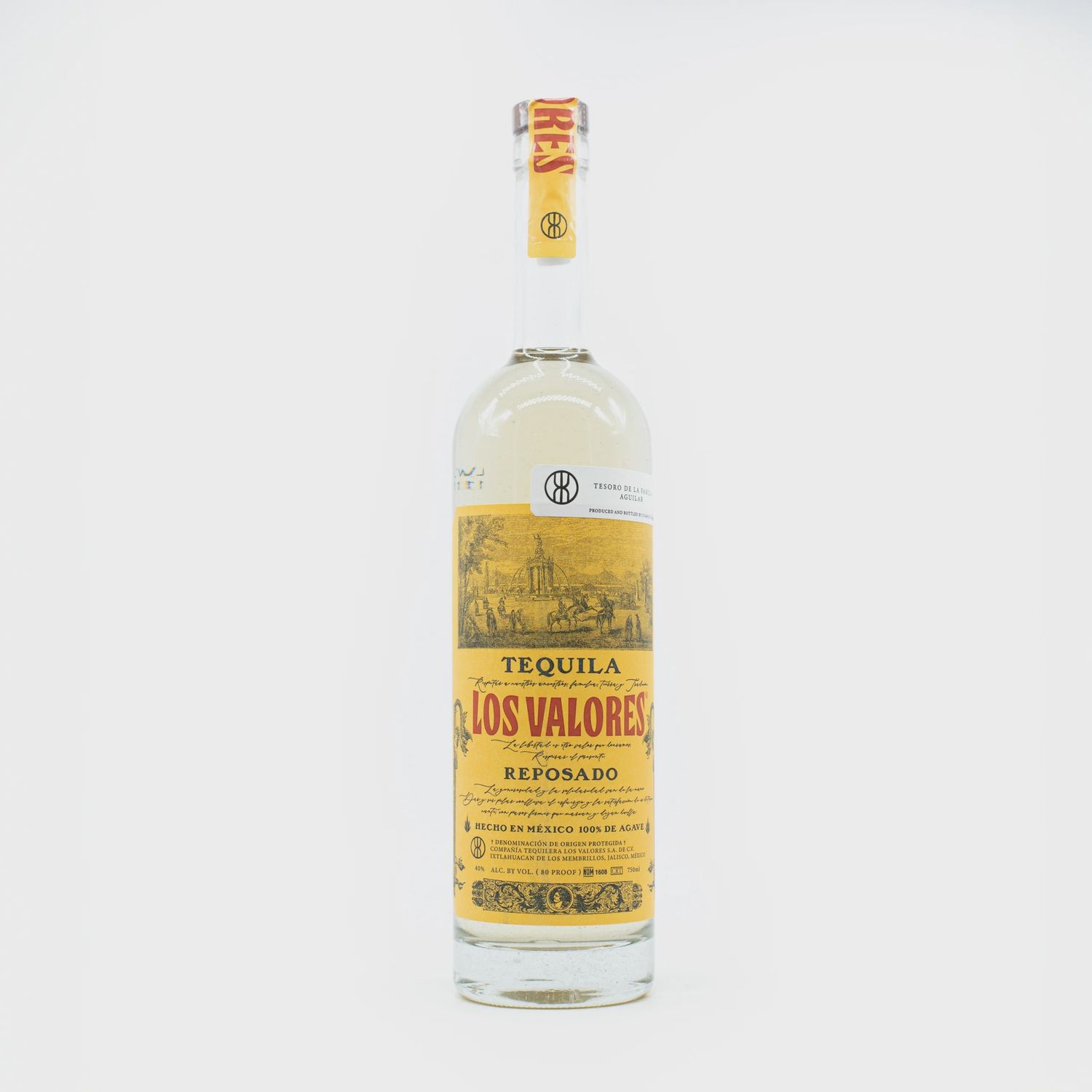 Los Valores Tequila Reposado 750ml