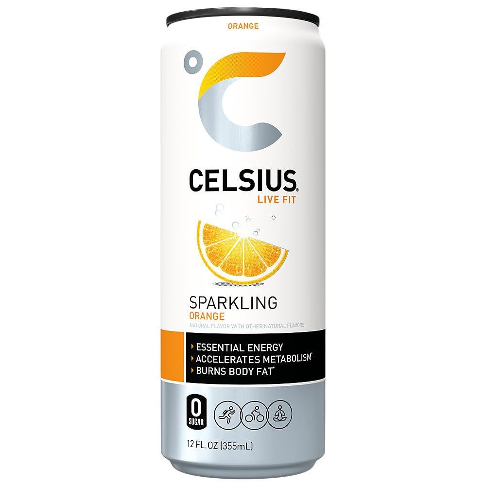 Celsius Sparkling Orange 12oz