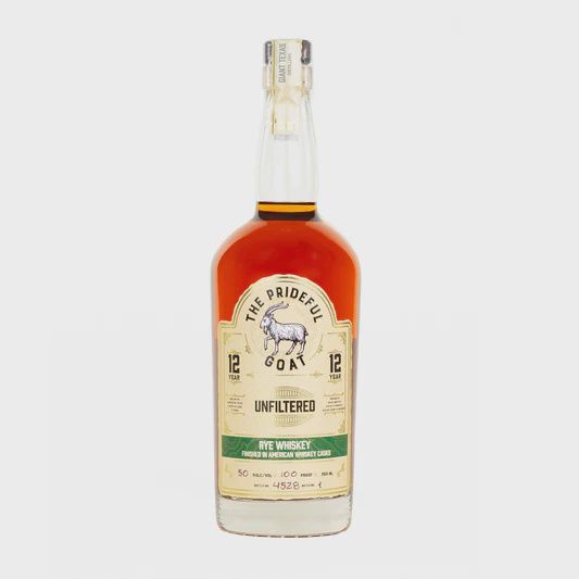 The Prideful Goat 12 Yr Rye Whiskey Finished in American Whiskey Casks 750ml